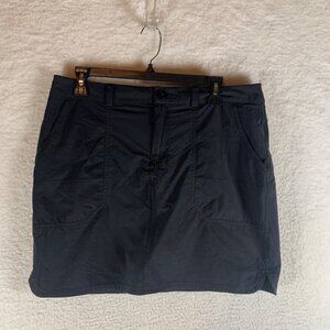 Eastern Mountain‎ Sports Women's Casual Hiking Outdoor Black Nylon Skort Size M
